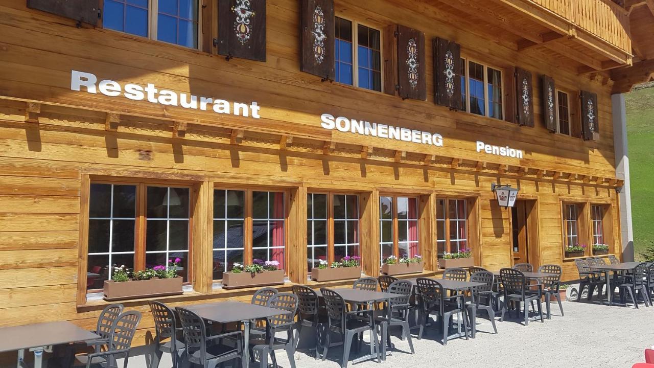 Hotel Restaurant Sonnenberg Мюррен Екстер'єр фото