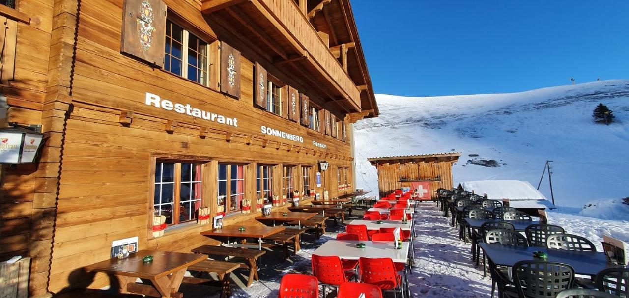 Hotel Restaurant Sonnenberg Мюррен Екстер'єр фото